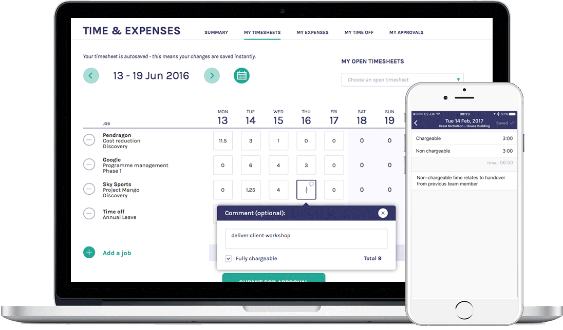 Metis App - Simplify time and expenses tracking for your team