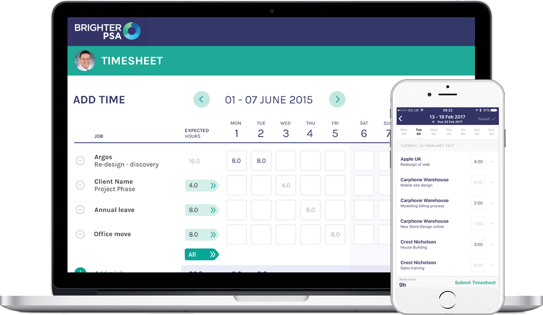 Metis App - Timesheets & Expenses